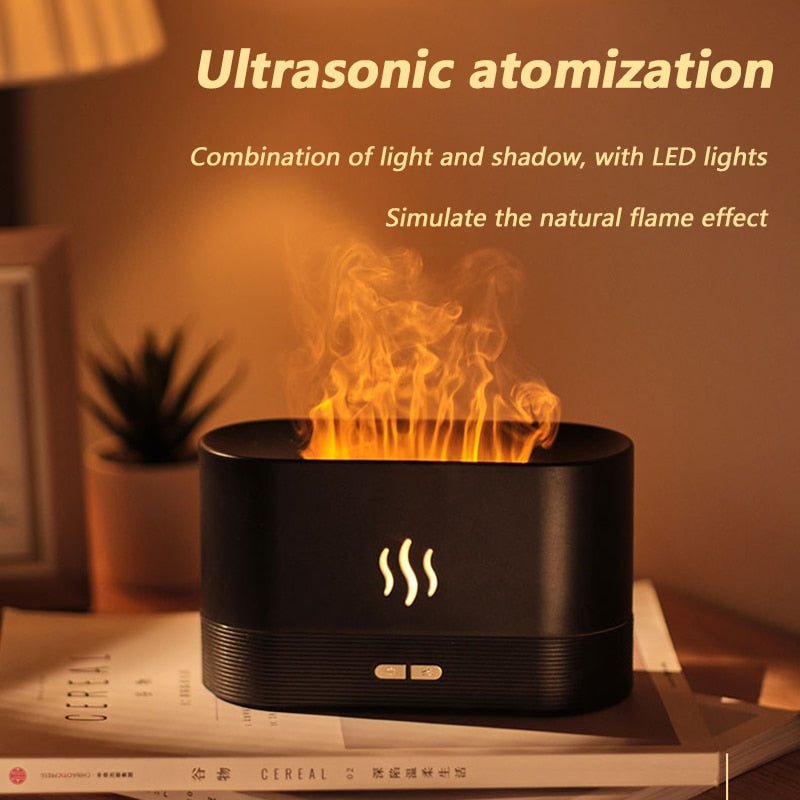 Flame Ultrasonic Humidifier - blueonesource