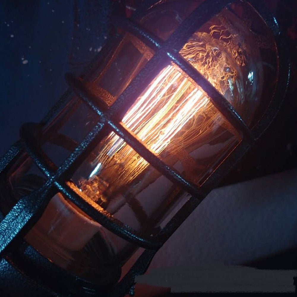 FlameFlyer - The Steampunk Rocket lamp - blueonesource