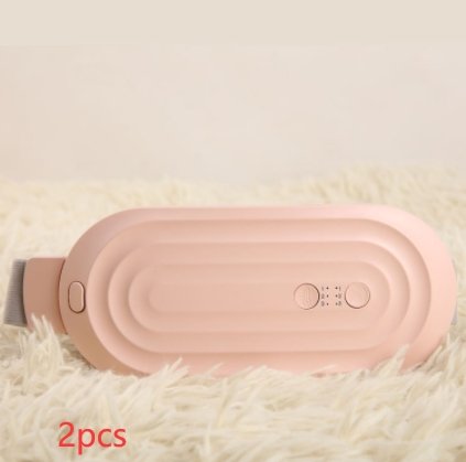 Menstrual Heating Pad Smart Warm Belt Relief Waist Pain Cramps Vibrating Abdominal Massager Electric Waist Belt Device - blueonesource